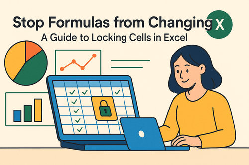 Stop Spreadsheet Errors :How to Lock Cells in Excel (And When to Let AI Do It)