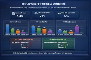 an HR dashboard
