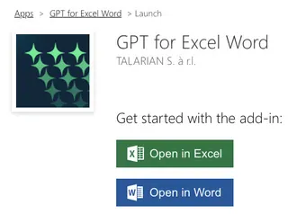 Installing GPT for Excel