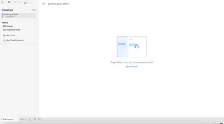 null Tableau介面顯示可用工作表3