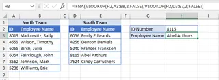 Nested VLOOKUP formula for multiple tables