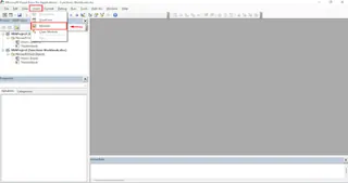Insert a new module in the VBE
