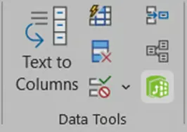 Data Tools pane in Excel data model 21