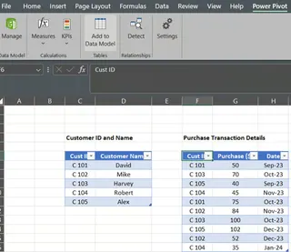 Add to Excel Data Model under PowerPivot in Excel 28