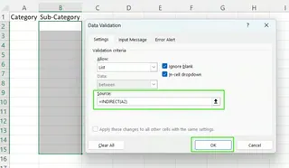 在 Excel 中建立相依下拉式清單。 17 在 Excel 中建立相依下拉式清單。 17