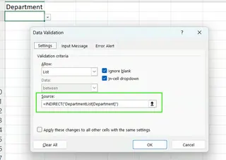 Excel INDIRECT() 函數 9 Excel INDIRECT() 函數 9