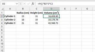 Calcul du volume d Calcul du volume d
