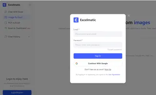 サインアップ & ツールにアクセス