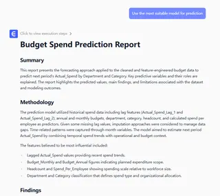 Terceira etapa: seleção e treinamento automático do modelo