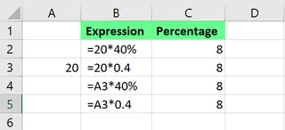 Multiplicando un número o una celda con un porcentaje en Excel. 11
