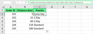 Excel Nested IF() is hard to read and understand 7