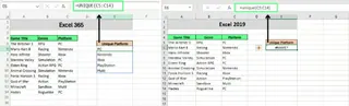 Use of new function in older version causes #NAME? error in Excel. 2