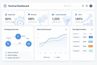 전술 대시보드 예시 전술 대시보드 예시