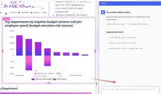 Modify Excelmatic-generated charts through dialogue Modify Excelmatic-generated charts through dialogue