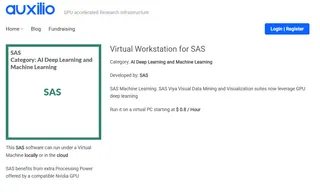 SAS Viya / SAS Advanced Analytics