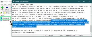 在 Excel 中使用 zip 副檔名解除工作表保護。 5