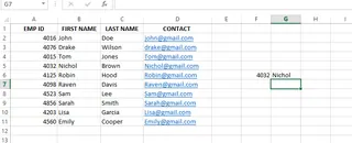 Retrieving the desired output. 2