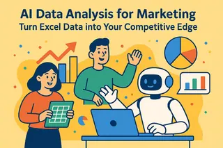 Análise de Dados de IA para Marketing: Transforme Dados do Excel em Sua Vantagem Competitiva