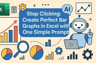 Pare de Clicar: Crie Gráficos de Barras Perfeitos no Excel com um Único Prompt