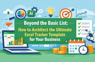 基本リストを超えて：ビジネス向け究極のExcelトラッカーテンプレートの設計