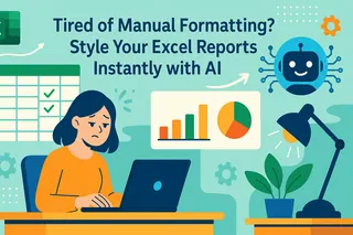 厭倦手動格式化?用 AI 立即為您的 Excel 報告套用樣式 厭倦手動格式化?用 AI 立即為您的 Excel 報告套用樣式