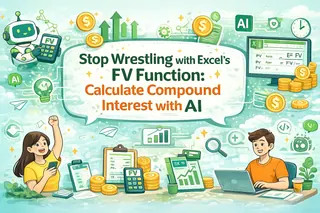 Pare de Lutar com a Função VF do Excel: Calcule Juros Compostos com IA
