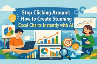Stop Clicking Around: How to Create Stunning Excel Charts Instantly with AI