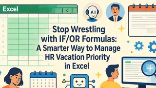 Stop Wrestling with IF/OR Formulas: A Smarter Way to Manage HR Vacation Priority in Excel