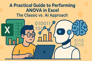 Um Guia Prático para Realizar ANOVA no Excel: A Abordagem Clássica vs. IA