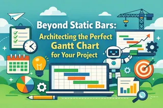 Au-delà des barres statiques : concevoir le diagramme de Gantt parfait pour votre projet