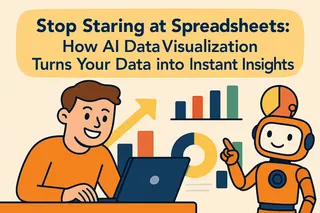 Pare de Olhar para Planilhas: Como a Visualização de Dados com IA Transforma Seus Dados em Insights Instantâneos