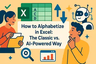 So geht alphabetisches Sortieren in Excel: Der klassische vs. KI-gestützte Weg