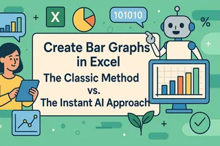 Balkendiagramme in Excel erstellen: Die klassische Methode vs. der sofortige KI-Ansatz