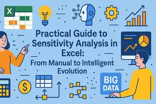 Guia Prático para Análise de Sensibilidade no Excel: Da Evolução Manual à Inteligente