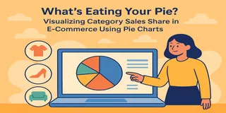 Visualize as Vendas da Sua Categoria de E-commerce com um Gráfico de Pizza