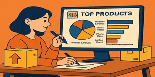 Qual é o Seu Produto Mais Vendido? Descubra Instantaneamente com Este Criador de Gráficos com IA