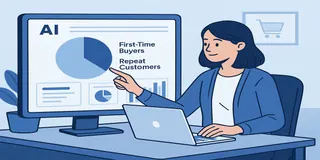 Como Identificar Rapidamente Compradores Recorrentes vs Iniciantes Usando Gráficos de IA