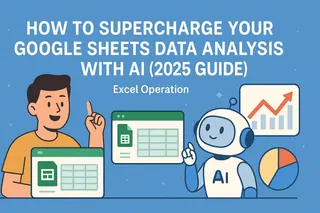 Como Turbinar Sua Análise de Dados no Google Sheets com IA (Guia 2025)