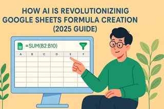 Como a IA está revolucionando a criação de fórmulas no Google Sheets (Guia 2025)