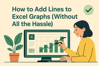 Como Adicionar uma Linha a um Gráfico no Excel
