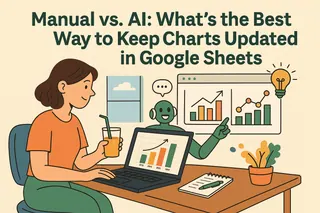 Manual vs. IA: Qual é a Melhor Forma de Manter Gráficos Atualizados no Google Sheets?