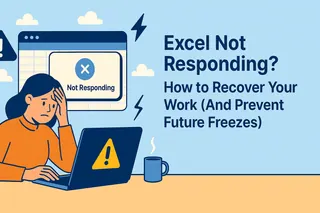 Excel Não Responde? Como Recuperar Seu Trabalho (E Evitar Travamentos Futuros)