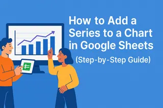 如何在 Google 試算表中為圖表新增數列（逐步指南）