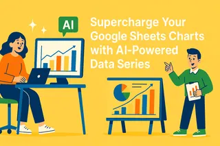 Supercarregue Seus Gráficos do Google Sheets com Séries de Dados com IA