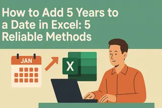 Como Adicionar 5 Anos a uma Data no Excel: 5 Métodos Confiáveis