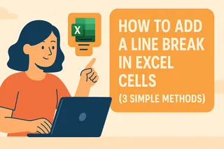 How to Add a Line Break in Excel Cells (3 Simple Methods)