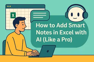 Como Adicionar Notas Inteligentes no Excel com IA (Como um Profissional)