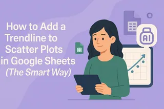 Como Adicionar uma Linha de Tendência no Excel Usando IA