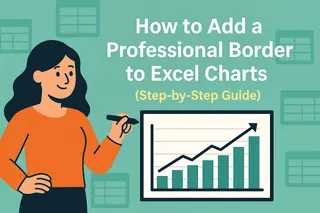 Como Adicionar uma Borda Profissional a Gráficos no Excel (Guia Passo a Passo)
