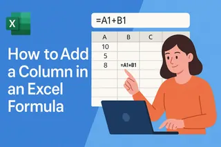 Como Adicionar uma Coluna em uma Fórmula do Excel